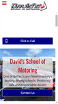 Mobile Screenshot of davidsschoolofmotoring.com